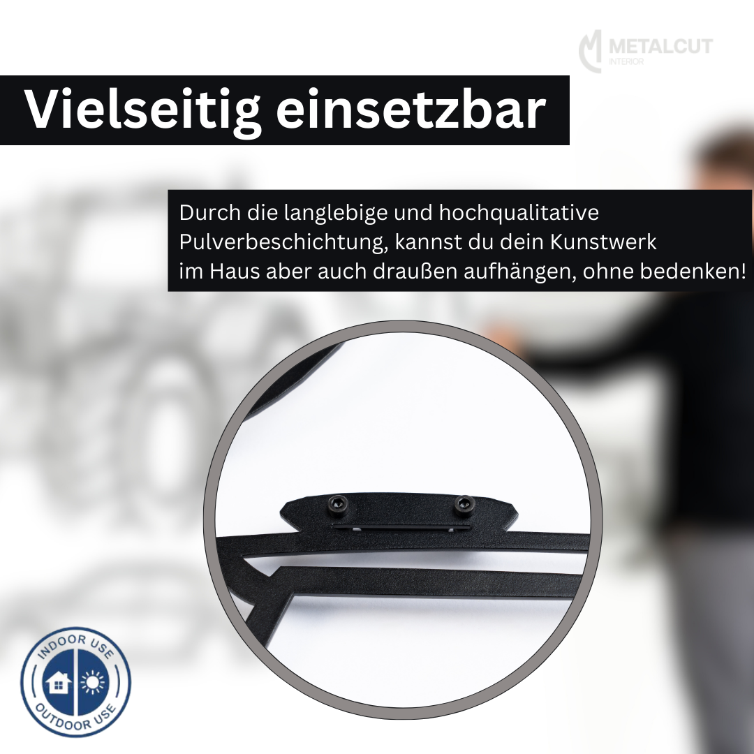 i30N Silhouette - Wandbild Seitenansicht